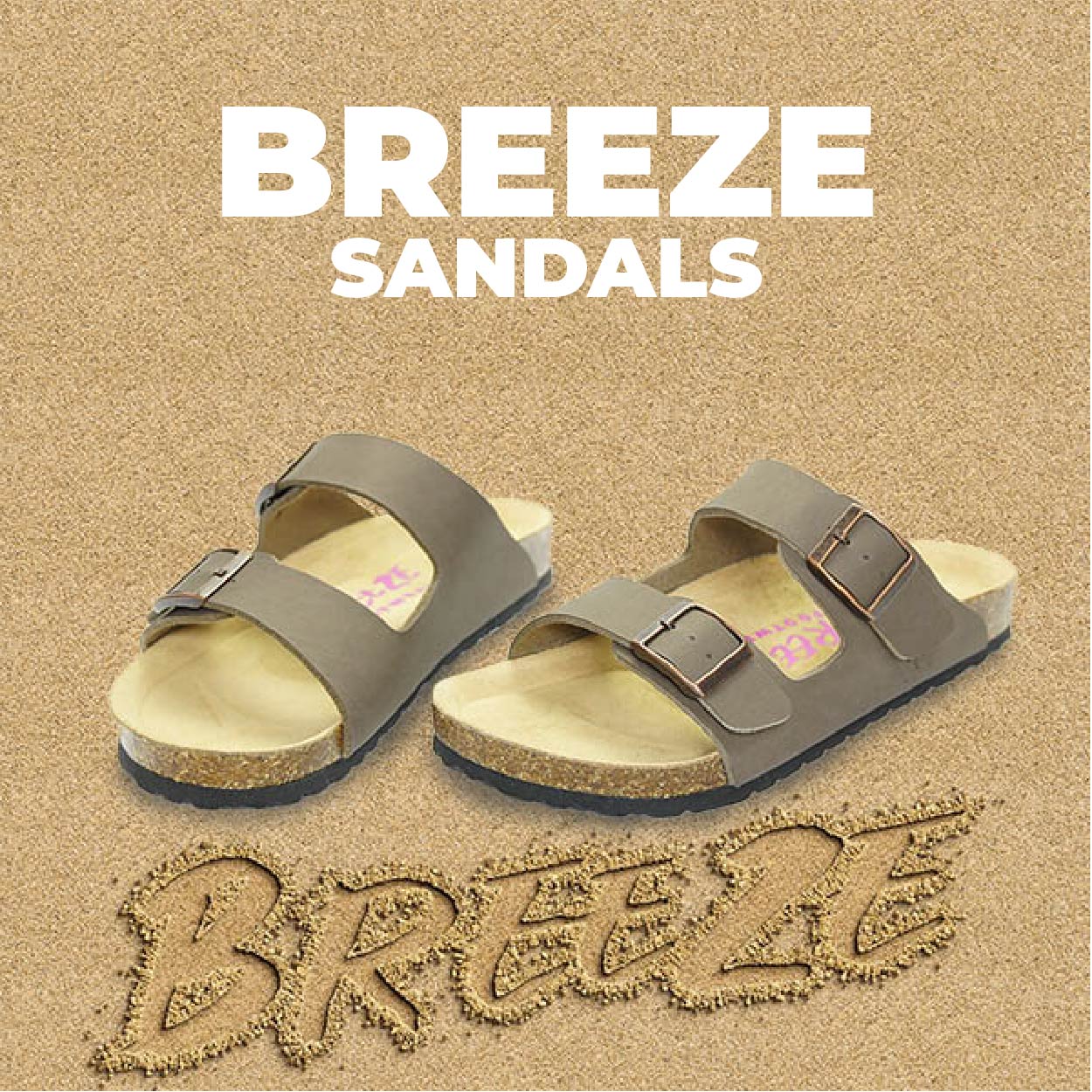 Breeze Sandals Australian Made